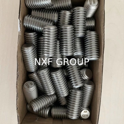 Grade N10276 Hastelloy C276 Fully Threaded Rod Stud Bolt ASTM B574 Length 25mm 1/2" Dia UNC UNF