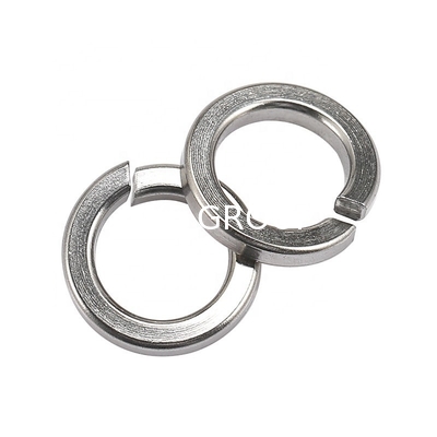 Split Spring Washer DIN 127 Grade ASTM A193 GR.B8T 3/4" 7/8" Self Color Stainless Steel Lock Washer Plain Style Split