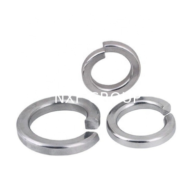 Split Spring Washer DIN 127 Grade ASTM A193 GR.B8T 3/4" 7/8" Self Color Stainless Steel Lock Washer Plain Style Split