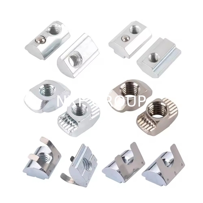 Stainless Steel T-Slot Nut for 2020 Series Aluminum Profile Slot M3 M4 M5 M6 M8 Sizes Industry Standard in Various Sizes