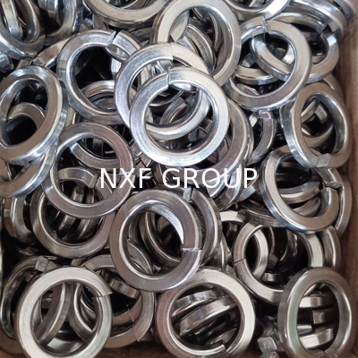 Split Spring Washer DIN 127 Grade ASTM A193 GR.B8T 3/4" 7/8" Self Color Stainless Steel Lock Washer Plain Style Split