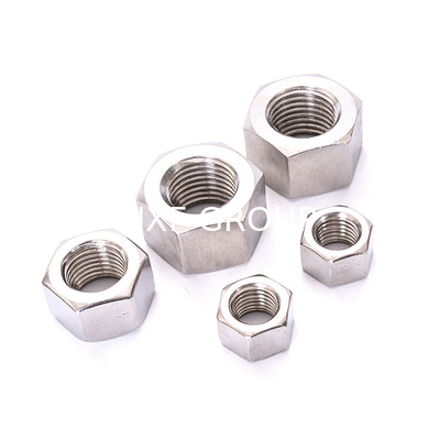 Polished Finish Duplex Steel Hex Nuts ASTM A276M Grade UNS S32205 1.4462 for Industrial Applications