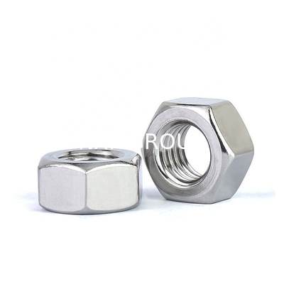 Polished Finish Duplex Steel Hex Nuts ASTM A276M Grade UNS S32205 1.4462 for Industrial Applications
