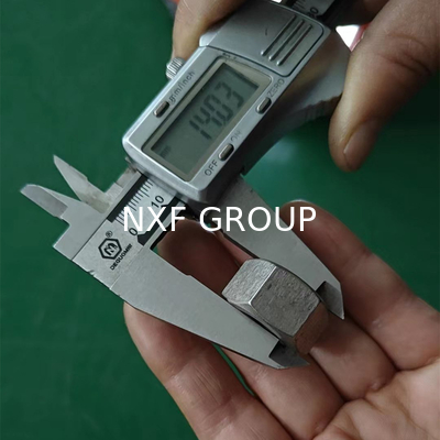 Plain Finish Gr.660A Heavy Hex Nut DOUBLE SIDED CHAMFER Sizes M10 M12 and M14 for Industrial Applications