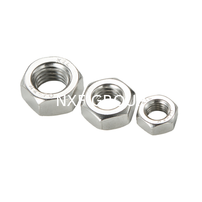 Oil Gas Measurement System M6-M12 HastelloyC-276 Hexagon Nut for Imperial Measurement in Healthcare Applications
