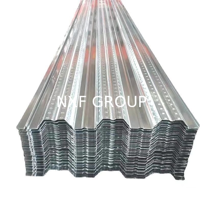0.14-0.20MM Thickness Galvanized Coated NXF SS400 Corrugated Steel Sheets for Customized Boards