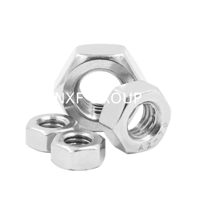 Plain Finish DIN934 Nuts M6-M24 for HastelloyC-276 within Standard M6-M24