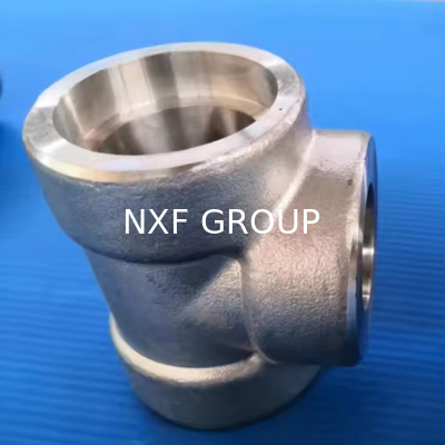 NXF ASTM B574,ASTM B619  Alloy C-4 /UNS N06455/W.Nr.2.4610 DN 6-1200 Pressure 3000-9000lb Socket Welded Tee
