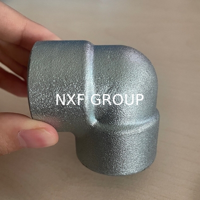 NXF ASTM B574,ASTM B619  Alloy C-4 /UNS N06455/W.Nr.2.4610 DN6-1200  2000-6000lb Pressure  90 Degree Thread Elbow