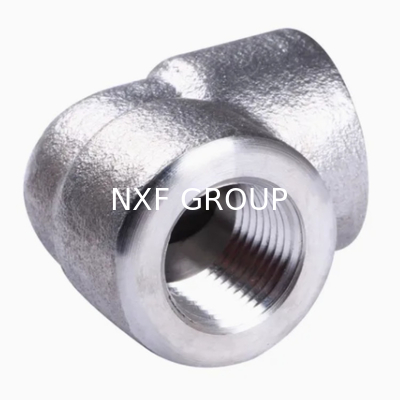 NXF ASTM B574,ASTM B619  Alloy C-4 /UNS N06455/W.Nr.2.4610 DN6-1200  2000-6000lb Pressure  90 Degree Thread Elbow