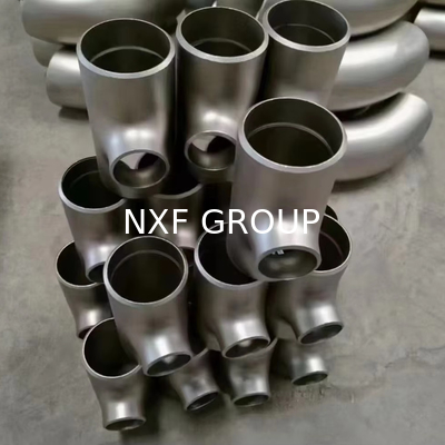 NXF ASTM B435 B572 5754 5798 Alloy X/2.4665/N06002 DN15-1500 SCH10S-SCH80  Butt Welding Straight TEE