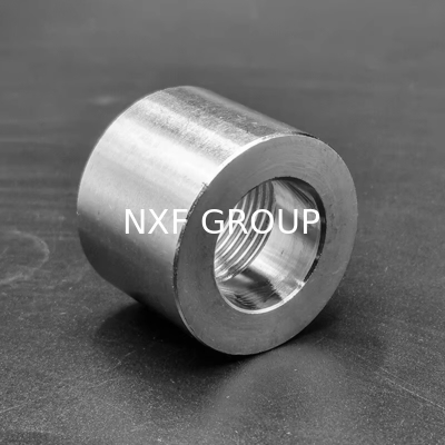 NXF ASTM B435 B572 5754 5798 Alloy X/2.4665/N06002  Pipe fitting DN6-1200  Thread Pipe Half Coupling