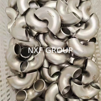 NXF Pipe Fittings DN 15-1200 SCH10-XXS ASTM B573,ASME SB573 Alloy N Elbow/UNS N10003 90° or 45° S/R Butt Welding Elbow