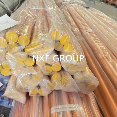 NXF GB/T 18033 EN1057 ASTM B88 Standard TP2 Cu-DHP C12200 C1220 Outside Diameter 3-800mm Wall Thickness0.2-40mm Copper Pipe