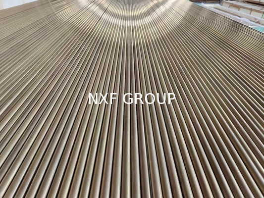 NXF Manufacturers Water Heater GB/T 18033 Customizable OD 3.6mm-108mm Wall Thickness 0.25mm-3.5mm Copper Straight Tube