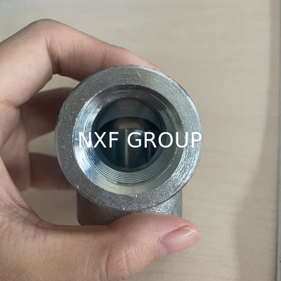 NXF ASTM B435 B572 5754 5798 Alloy X/2.4665/N06002 DN6-1200 2000-6000lb Pressure  90 Degree Thread Elbow