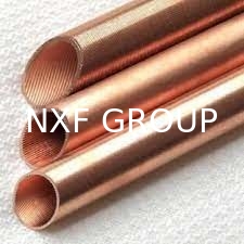 NXF GB/T 17791 Air Conditioner Heat Exchangers OD 4mm-16.5mm Wall Thickness 0.2mm-0.7mm IGT Copper Inner Grooved Tube