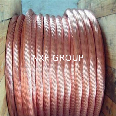 NXF GB/T 3956 IEC 60228 Standard T2 TU2 EN13602 Cu-ETP1 CW004A Diameter 0.06-25mm Copper Stranded Wire