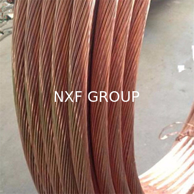 NXF GB/T 3956 IEC 60228 Standard T2 TU2 EN13602 Cu-ETP1 CW004A Diameter 0.06-25mm Copper Stranded Wire