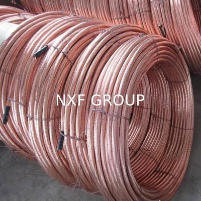 NXF GB/T 3956 IEC 60228 Standard T2 TU2 EN13602 Cu-ETP1 CW004A Diameter 0.06-25mm Copper Stranded Wire