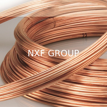 NXF Air Conditioner Fittings GB/T 1531-2009,ASTM B360 Coil Weight 5-30KG OD 1.6mm-6.1mm Copper Capillary Tube