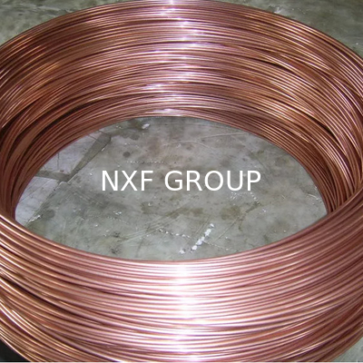 NXF Air Conditioner Fittings GB/T 1531-2009,ASTM B360 Coil Weight 5-30KG OD 1.6mm-6.1mm Copper Capillary Tube