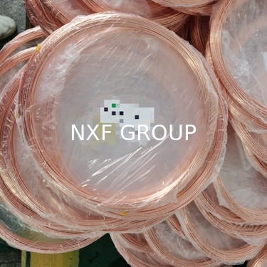 NXF Air Conditioner Fittings GB/T 1531-2009,ASTM B360 Coil Weight 5-30KG OD 1.6mm-6.1mm Copper Capillary Tube