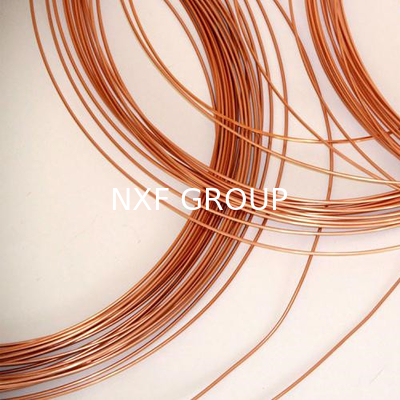 NXF Air Conditioner Fittings GB/T 1531-2009,ASTM B360 Coil Weight 5-30KG OD 1.6mm-6.1mm Copper Capillary Tube