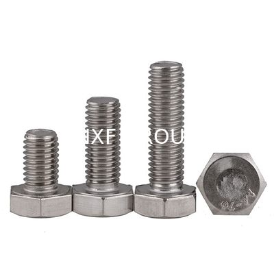 NXF DIN ISO UNI ASME Standard S32205 DUPLEX UNS S31803 M6-M36 Duplex St0ainless Steel fastener Hexagon Bolt