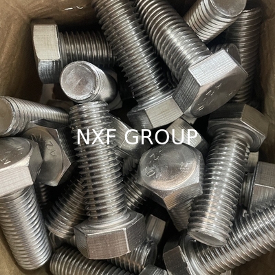 NXF DIN ISO UNI ASME Standard S32205 DUPLEX UNS S31803 M6-M36 Duplex St0ainless Steel fastener Hexagon Bolt
