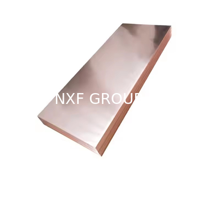 NXF Wholesale Factory Supply Cutting Sheet Plate Customizable Width 0.1-2m Thickness 0.1-200mm Copper Plate