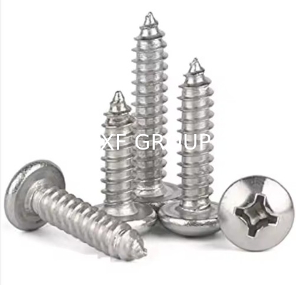 NXF ASTM A790M ASTM A479 Duplex Stainless Steel S32205 UNS S31803 S32205 DIN 1.4462 M1-M10 Cross Pan Head Tapping Screw