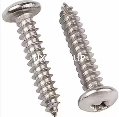 NXF ASTM A790M ASTM A479 Duplex Stainless Steel S32205 UNS S31803 S32205 DIN 1.4462 M1-M10 Cross Pan Head Tapping Screw