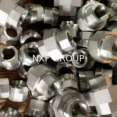 NXF THD Pipe Fittings Customizable DN 6-80 Class 3000-9000 ASTM B573,ASME SB573,AMS 5771 Alloy N/UNS N10003 Threaded Union
