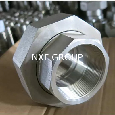 NXF THD Pipe Fittings Customizable DN 6-80 Class 3000-9000 ASTM B573,ASME SB573,AMS 5771 Alloy N/UNS N10003 Threaded Union