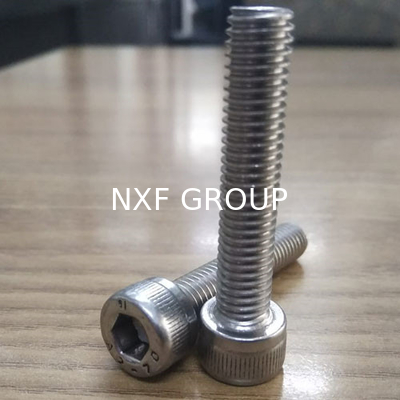 NXF Industrial 316/0Cr17Ni12Mo2/1.4401 2#-56*5/8 Stainless Steel 316 Hexagon Socket Head Cap Machine Screws Bolt