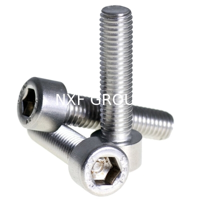 NXF Industrial 316/0Cr17Ni12Mo2/1.4401 2#-56*5/8 Stainless Steel 316 Hexagon Socket Head Cap Machine Screws Bolt