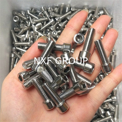NXF Industrial 316/0Cr17Ni12Mo2/1.4401 2#-56*5/8 Stainless Steel 316 Hexagon Socket Head Cap Machine Screws Bolt