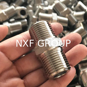NXF Forging Technique Pipe Fittings DN 6-80 SCH 80-160 ASTM B573,ASME SB573,AMS 5771 Alloy N/UNS N10003 Hexagonal Nipple