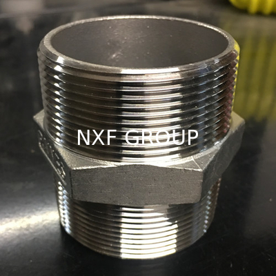 NXF Forging Technique Pipe Fittings DN 6-80 SCH 80-160 ASTM B573,ASME SB573,AMS 5771 Alloy N/UNS N10003 Hexagonal Nipple