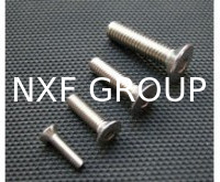 NXF DIN7991 M10 Machine 6605-Available in Inch and Metric System 316 Stainless Steel Hex Socket Countersunk Head Machine Bolt