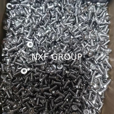 NXF DIN7991 M10 Machine 6605-Available in Inch and Metric System 316 Stainless Steel Hex Socket Countersunk Head Machine Bolt