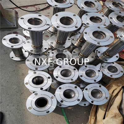 NXF ASTM A240 B463 B473 B366 Alloy 20/UNS N08020/W.Nr.2.4660 DN15-1200 Class150-1500lb Flexible Corrugated Pipe Flange
