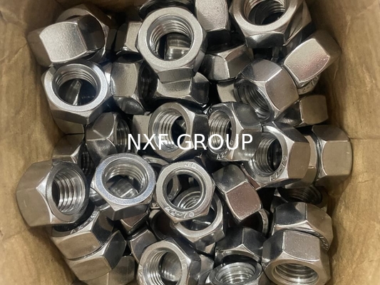 NXF M5-M24 Fastener Manufacturer Fine Pitch Thread Hexagon Nut DIN934 316 Stainless Steel Metric Nuts