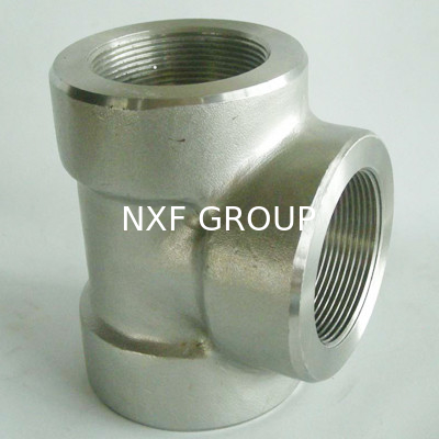 NXF DN 6-1200 Class 3000-9000 Pipe Fittings ASTM B581,ASTM B582,ASTM B619 Alloy G-35/UNS N06035 Threaded Tee