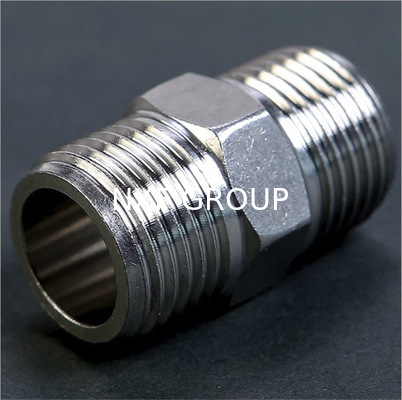 NXF Forging Technique Pipe Fittings DN 6-80 SCH 80-160 ASTM B581 Alloy G-35 Hexagonal Nipple