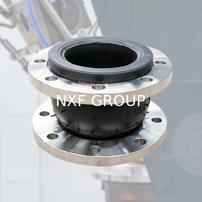 NXF DN 25-600 316/0Cr17Ni12Mo2/1.4401 Stainless Steel Flanged Type Flexible Single Sphere Rubber Expansion Joint