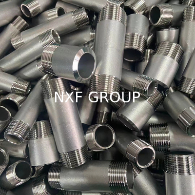 NXF Pipe Fitting Bushing Oil ASTM B581,ASTM B582 DN 6-100 SCH 80-160 Alloy G-35/UNS N06035 Pipe Nipple