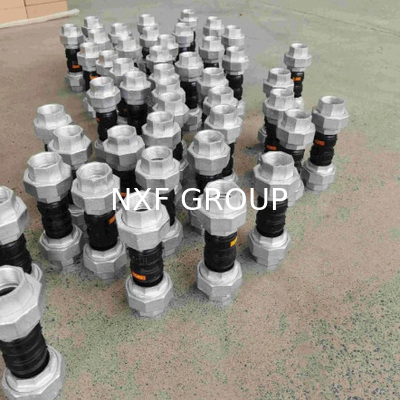NXF DN 25-600 316/0Cr17Ni12Mo2/1.4401 Stainless Steel Flanged Type Flexible Twin Sphere Thread Union Rubber Expansion Joint