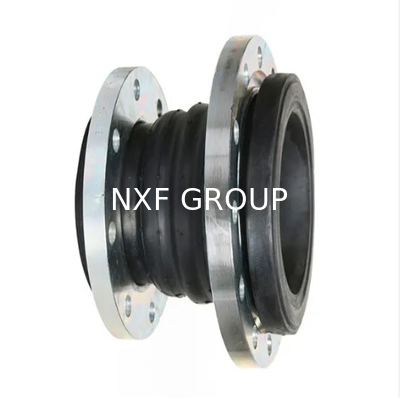 NXF DN 25-600 316/0Cr17Ni12Mo2/1.4401 Stainless Steel Pipe Fitting Flanged Type Flexible Reducing Rubber Expansion Joint
